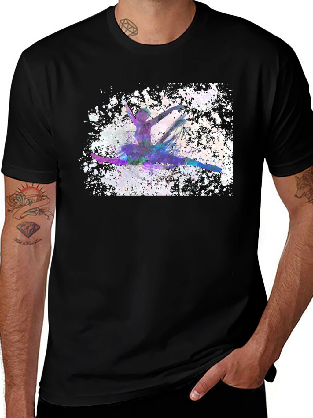 Ballerina Splatter T-Shirt