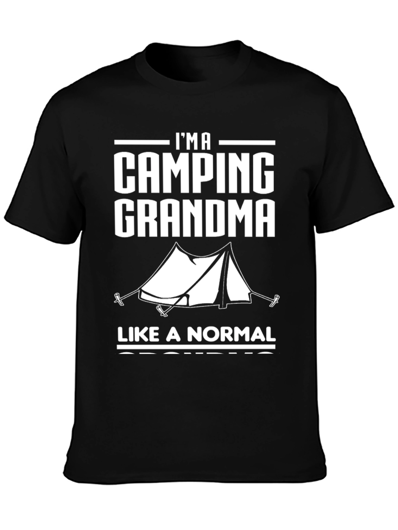 Camping Grandma T-Shirt - Outdoor Adventure Tee