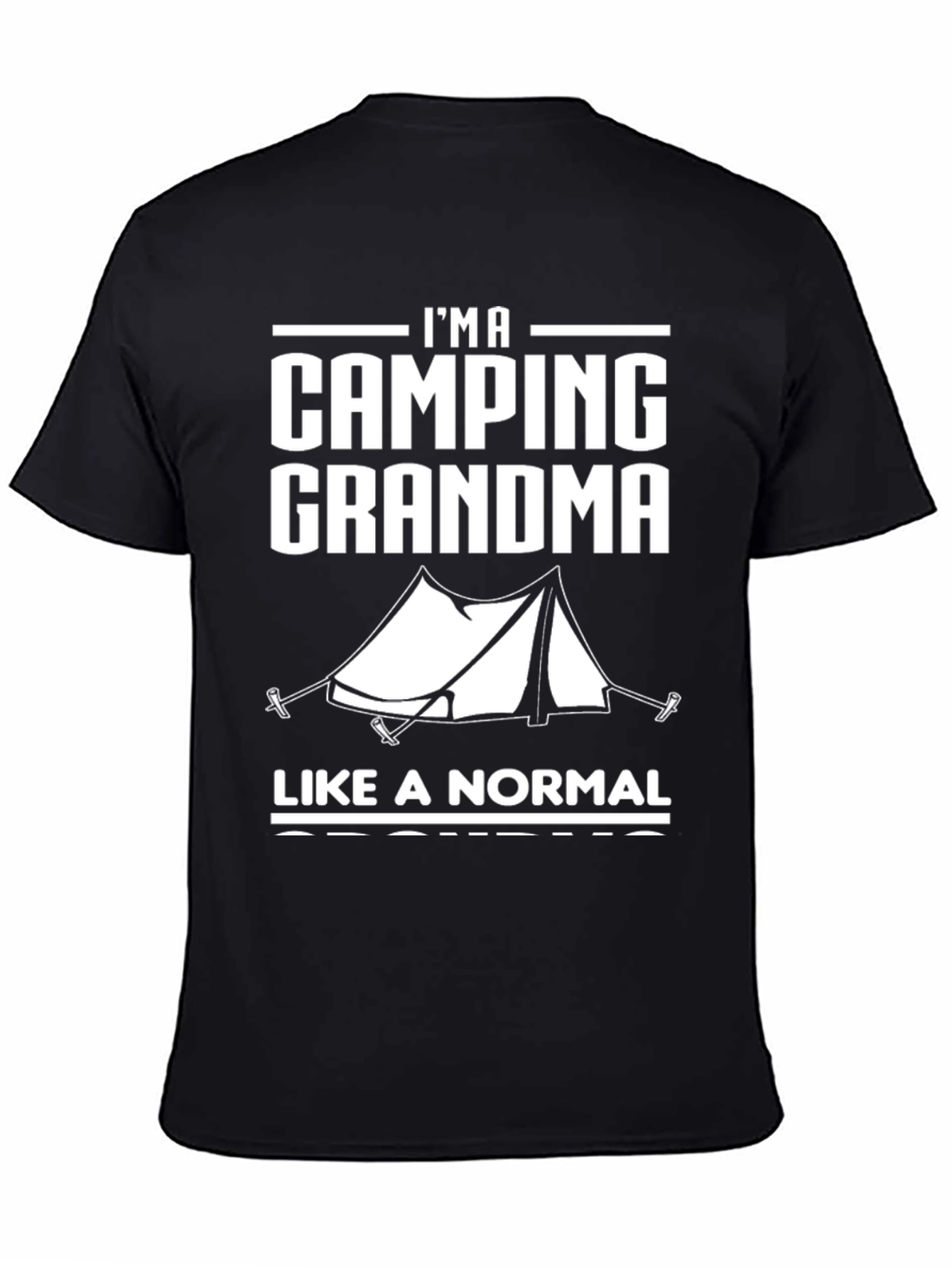 Camping Grandma T-Shirt - Outdoor Adventure Tee
