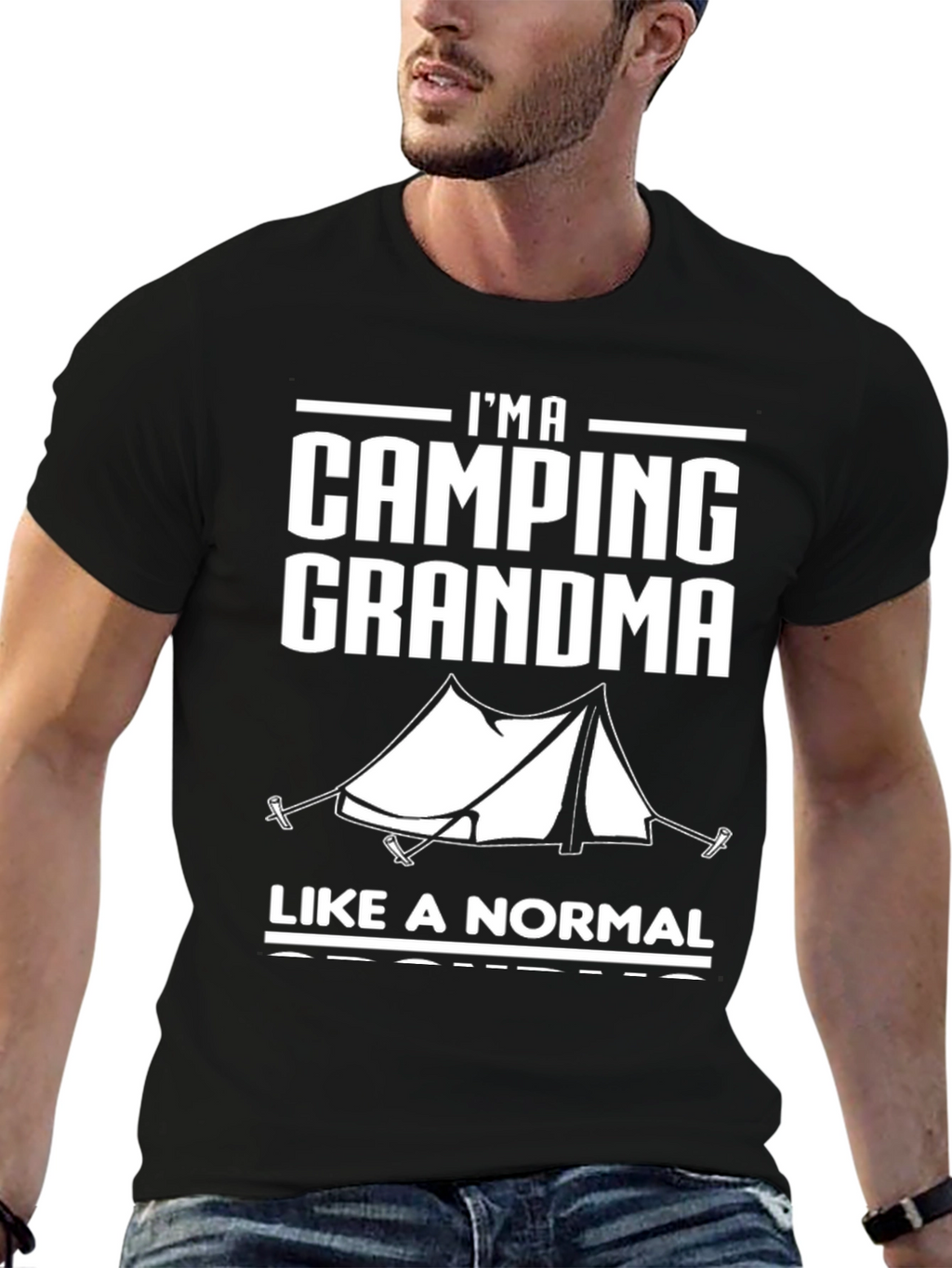 Camping Grandma T-Shirt - Outdoor Adventure Tee