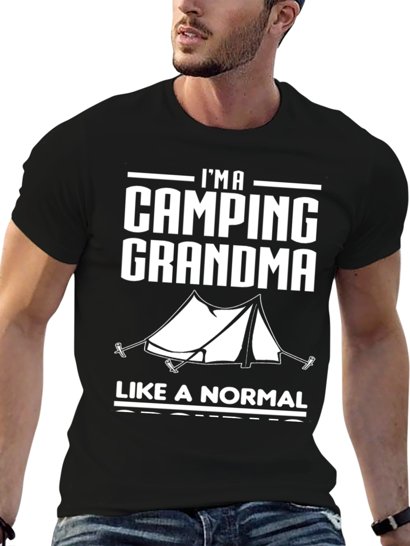 Camping Grandma T-Shirt - Outdoor Adventure Tee