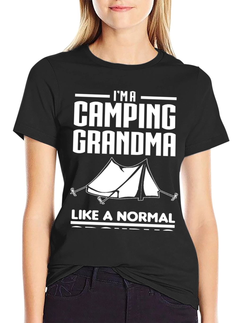 Camping Grandma T-Shirt - Outdoor Adventure Tee