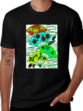 Floral Fan Graphic Tee
