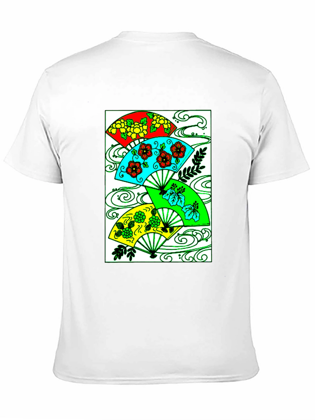 Floral Fan Graphic Tee