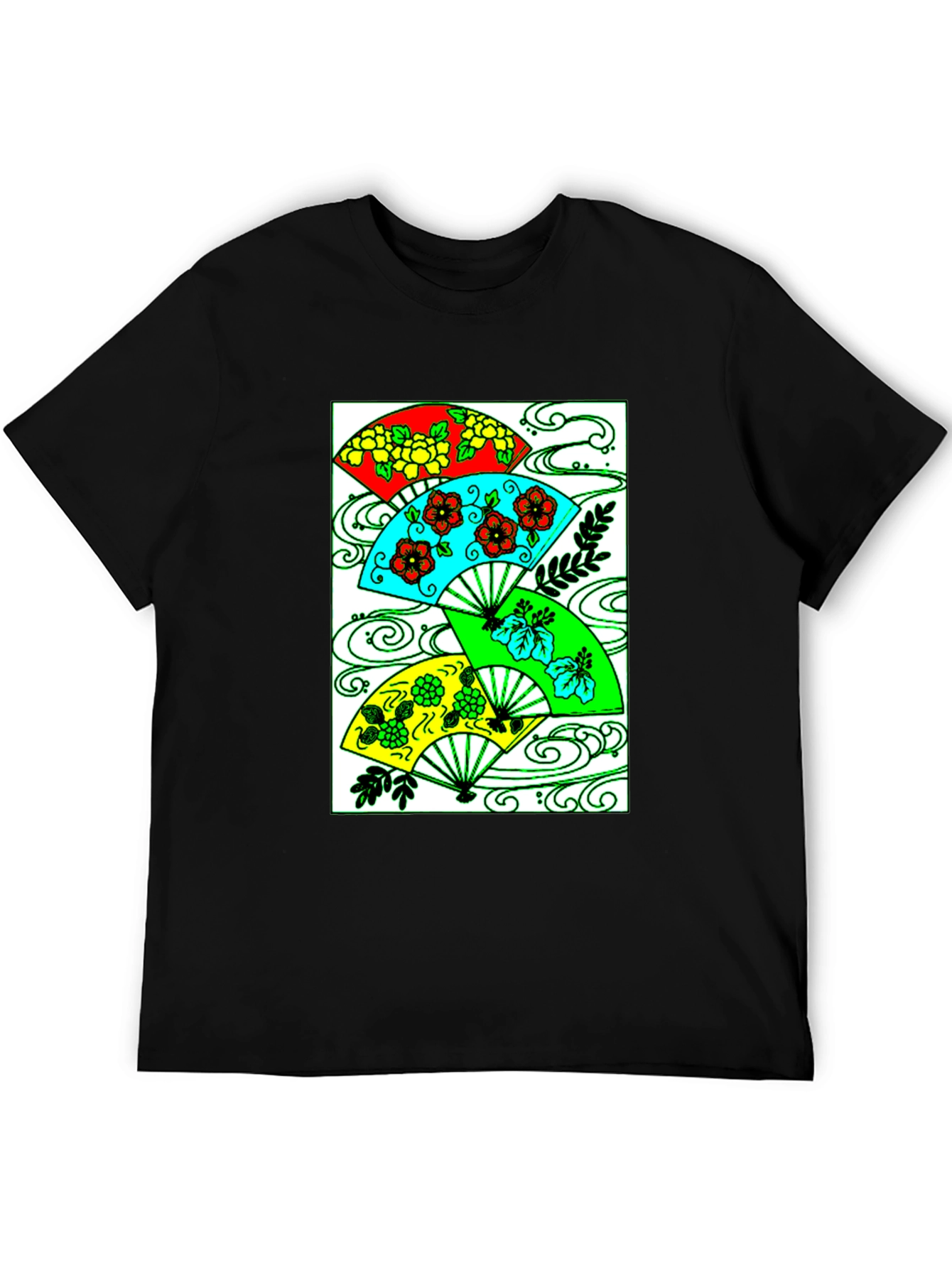Floral Fan Graphic Tee