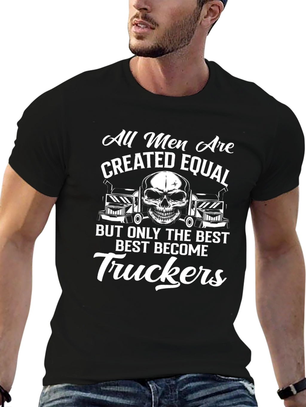 Best Truckers Tee - Mens Graphic T-Shirt