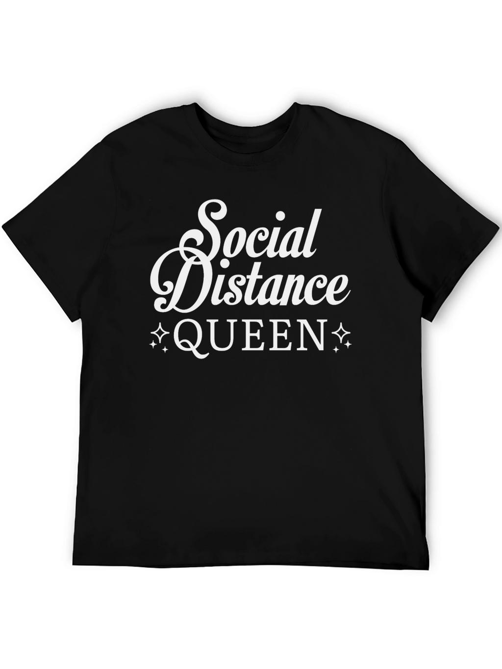 Social Distance Queen Graphic Tee
