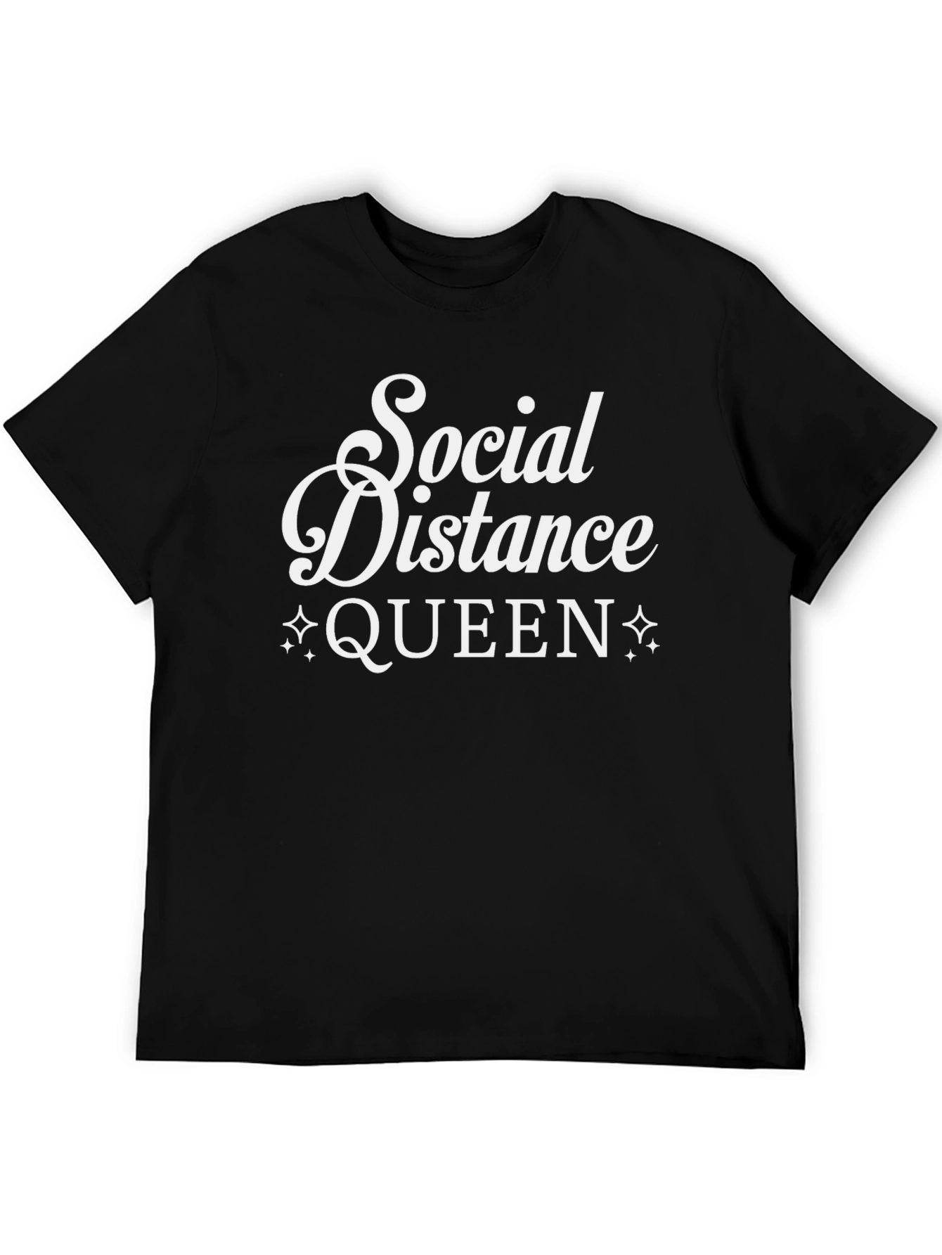 Social Distance Queen Graphic Tee