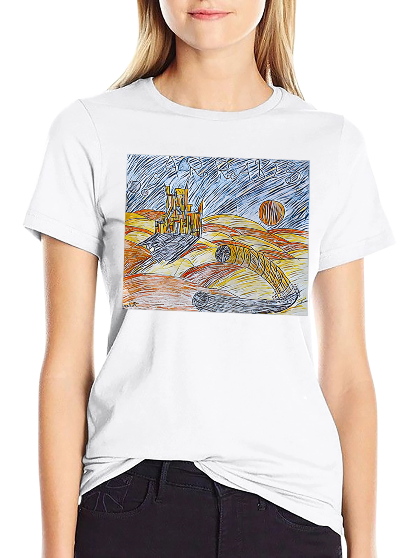 Surreal Desert Graphic Tee
