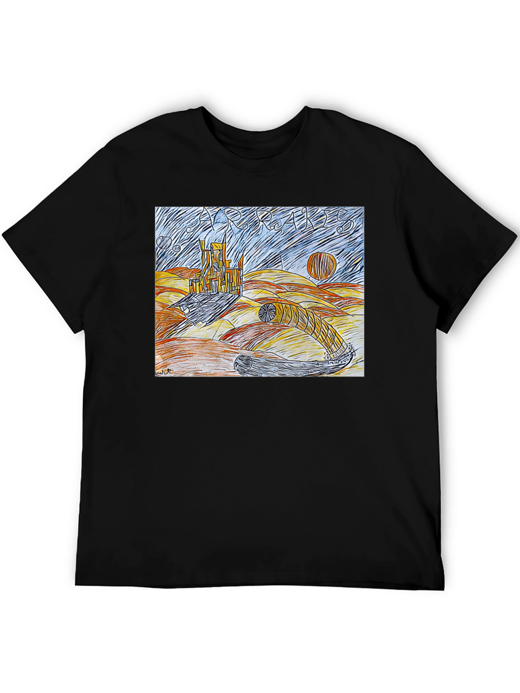 Surreal Desert Graphic Tee