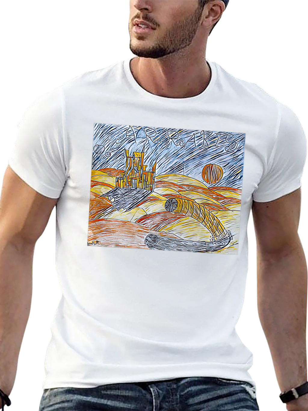 Surreal Desert Graphic Tee