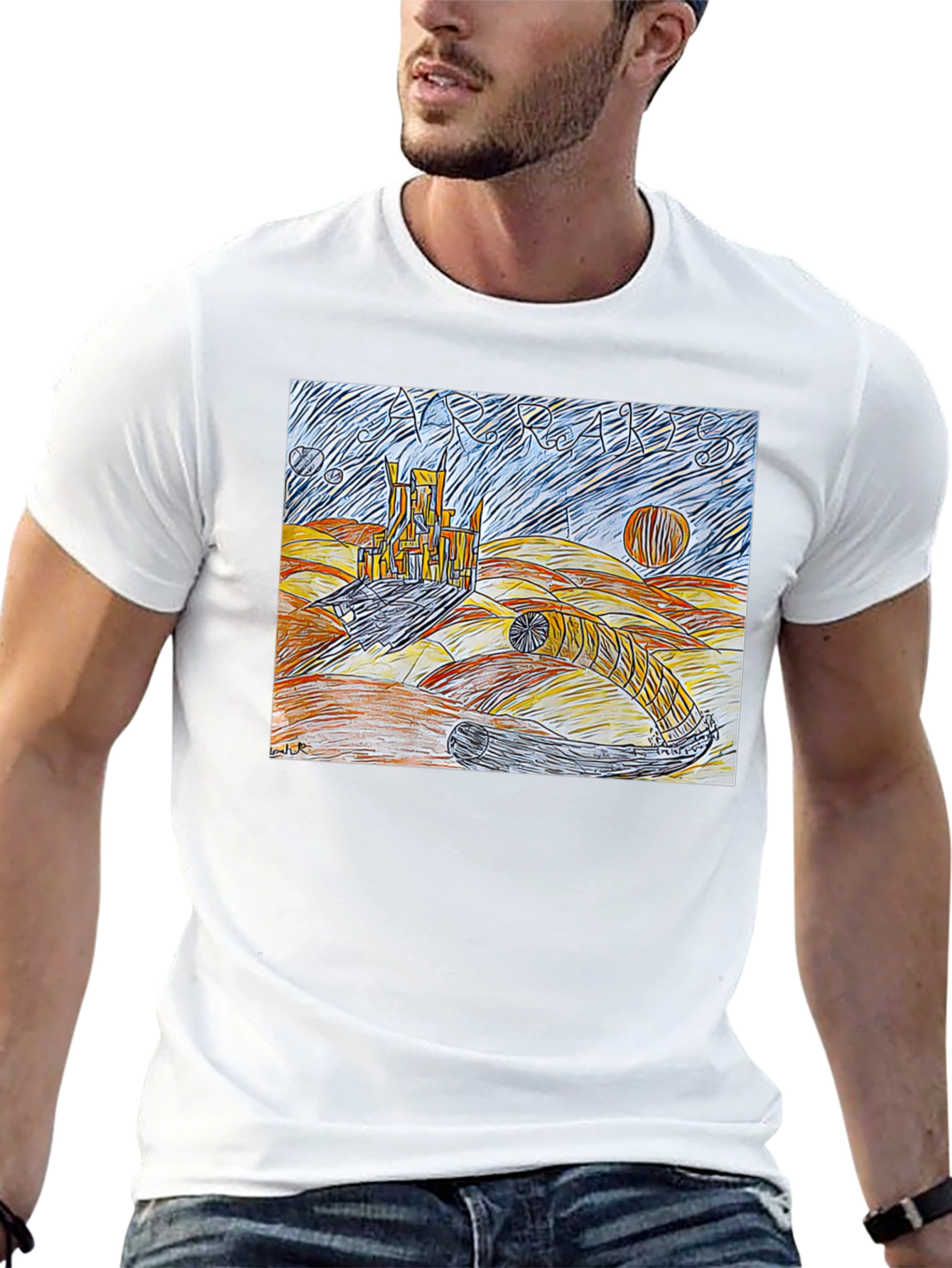 Surreal Desert Graphic Tee