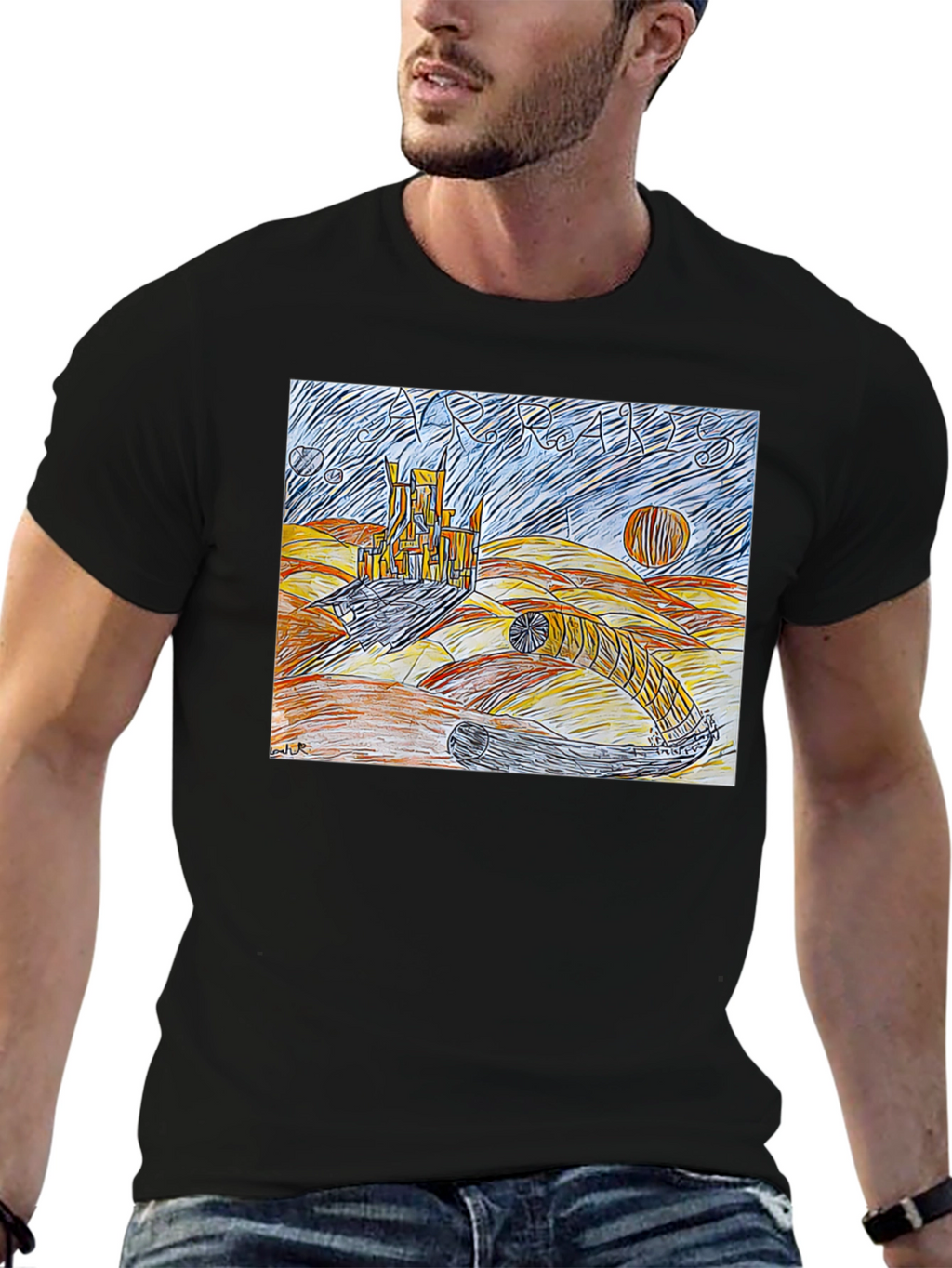 Surreal Desert Graphic Tee