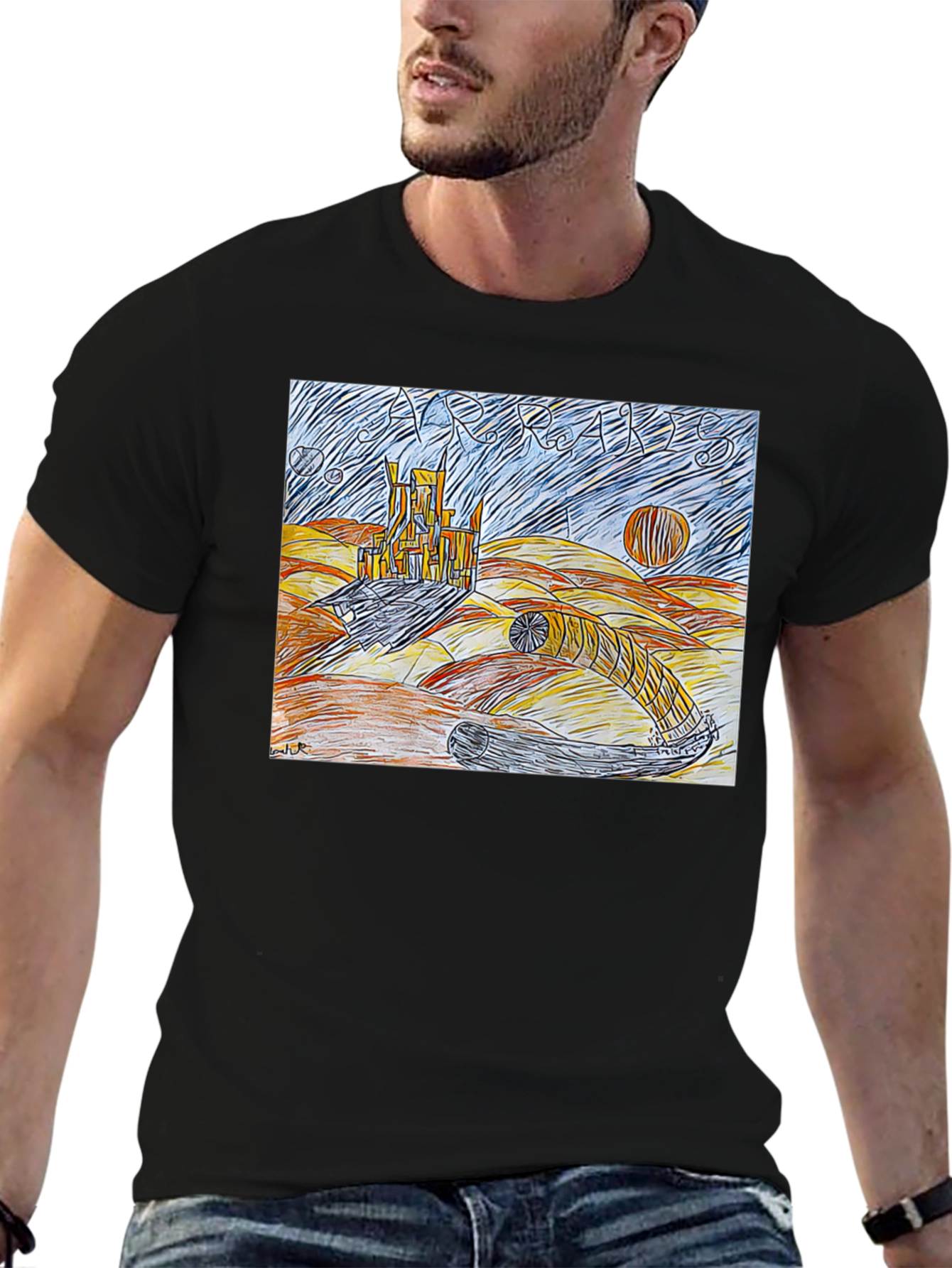 Surreal Desert Graphic Tee
