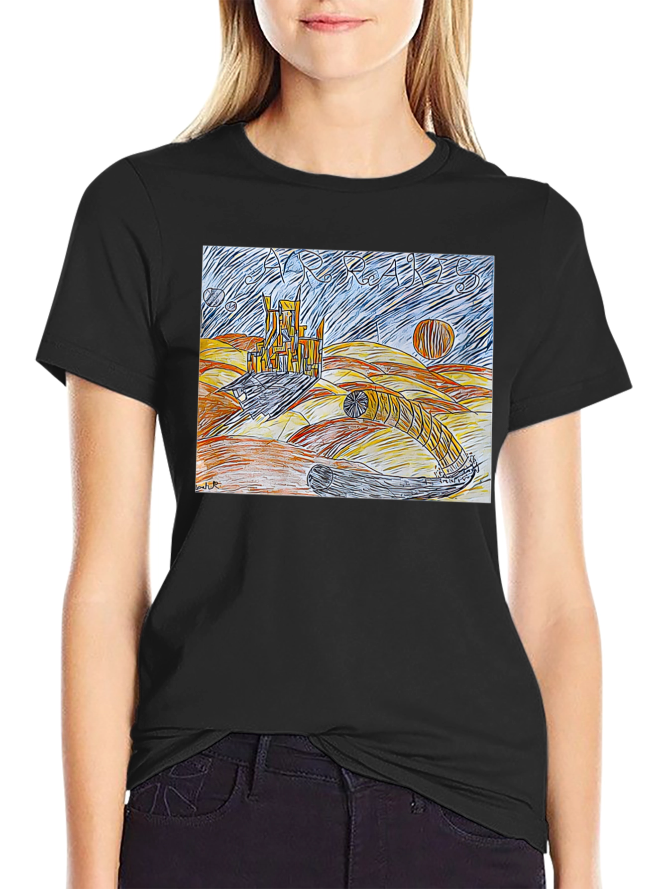 Surreal Desert Graphic Tee