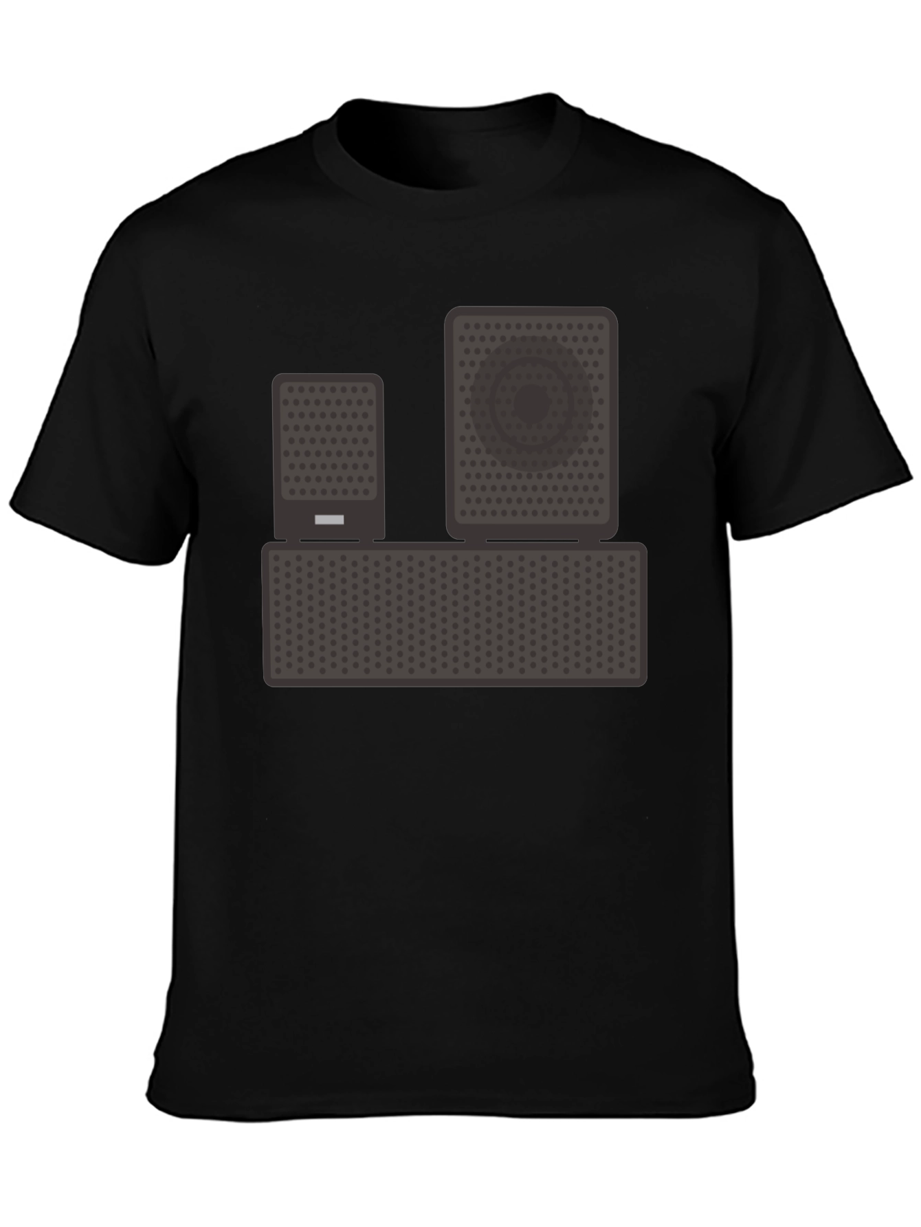 Speaker Graphic T-Shirt - Music Lover Tee