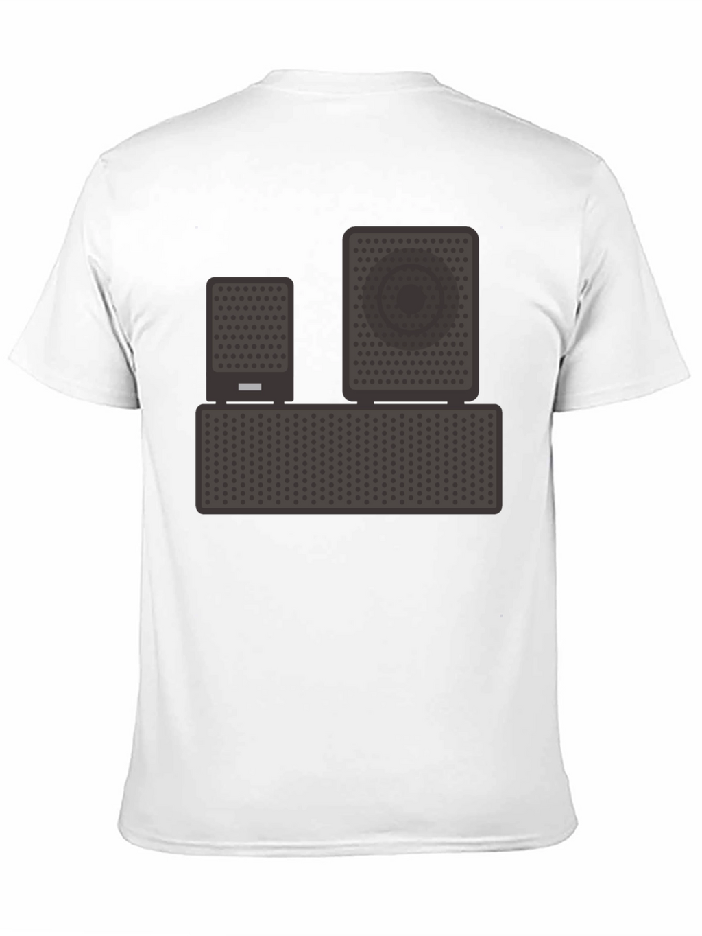 Speaker Graphic T-Shirt - Music Lover Tee