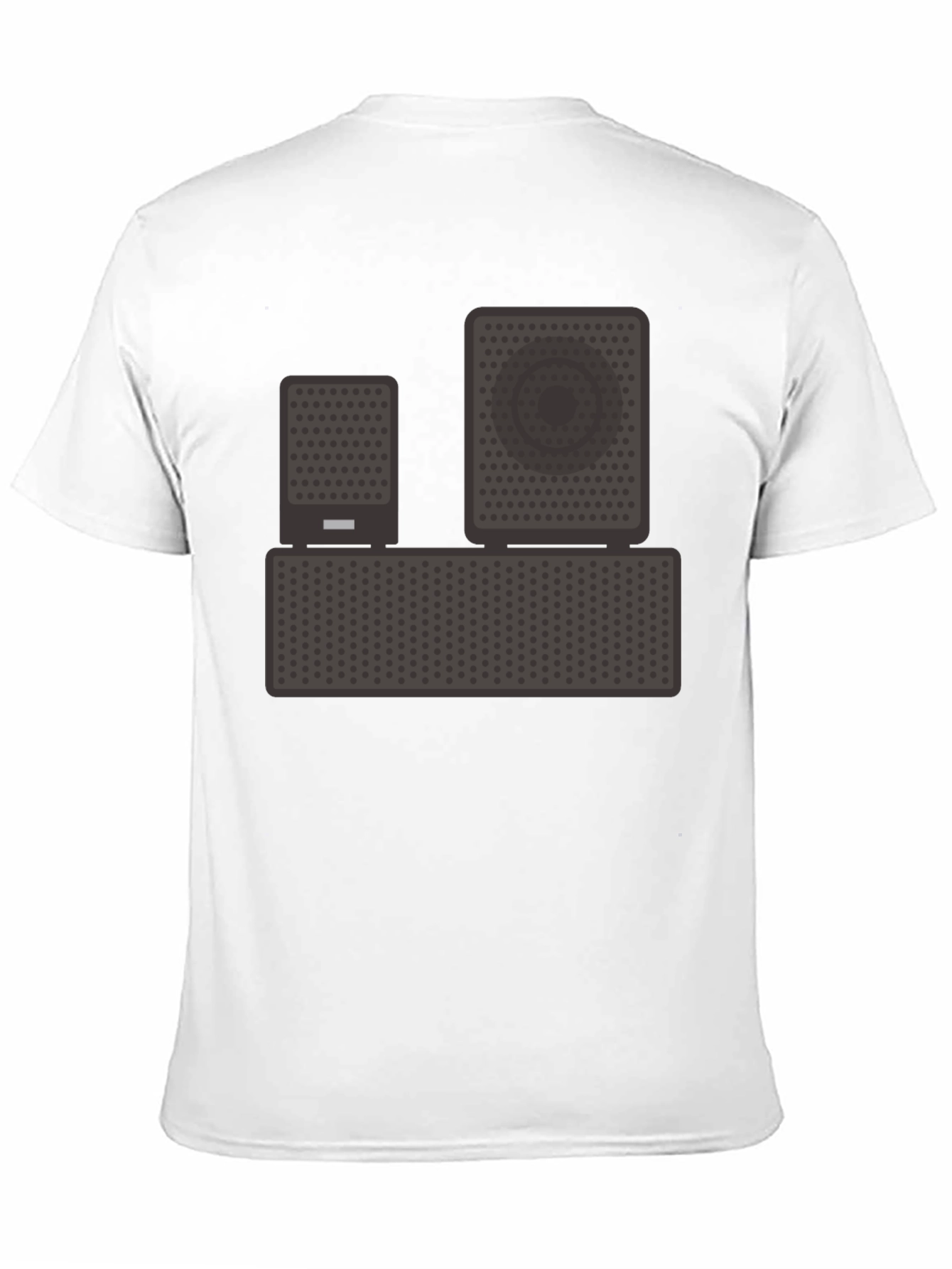 Speaker Graphic T-Shirt - Music Lover Tee