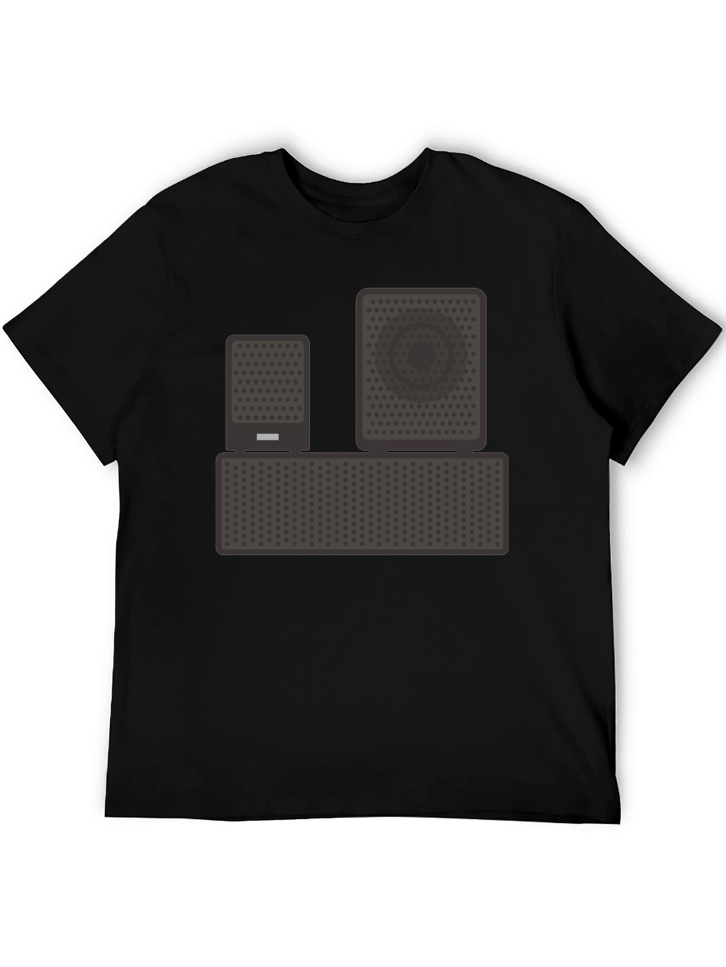 Speaker Graphic T-Shirt - Music Lover Tee
