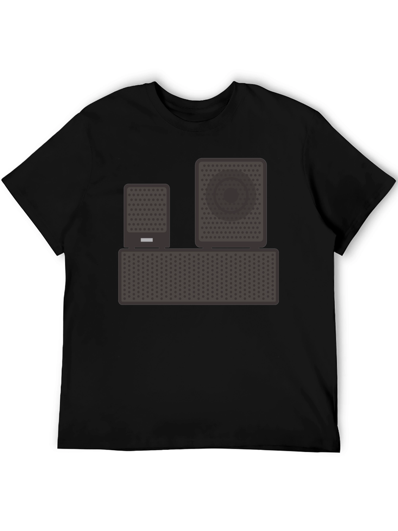 Speaker Graphic T-Shirt - Music Lover Tee