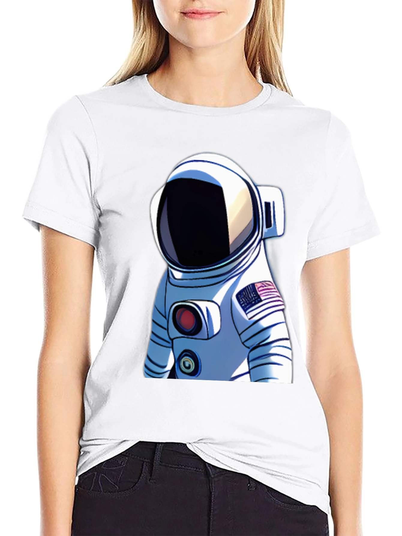 Astronaut Graphic T-Shirt - Space Adventure Design