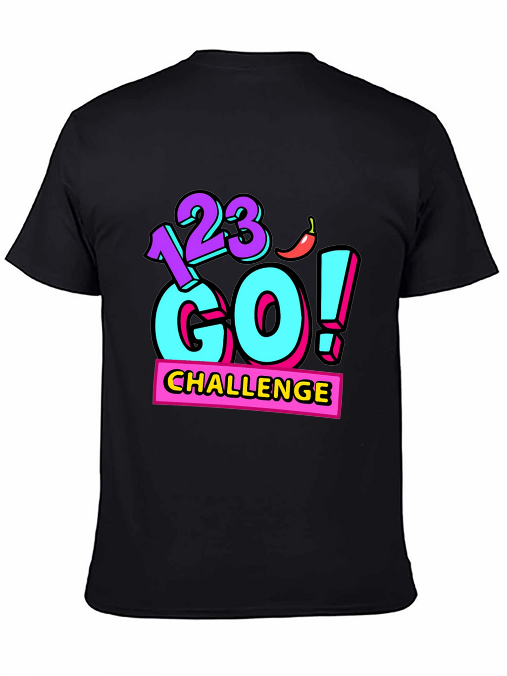 123 Go! Challenge Graphic T-Shirt