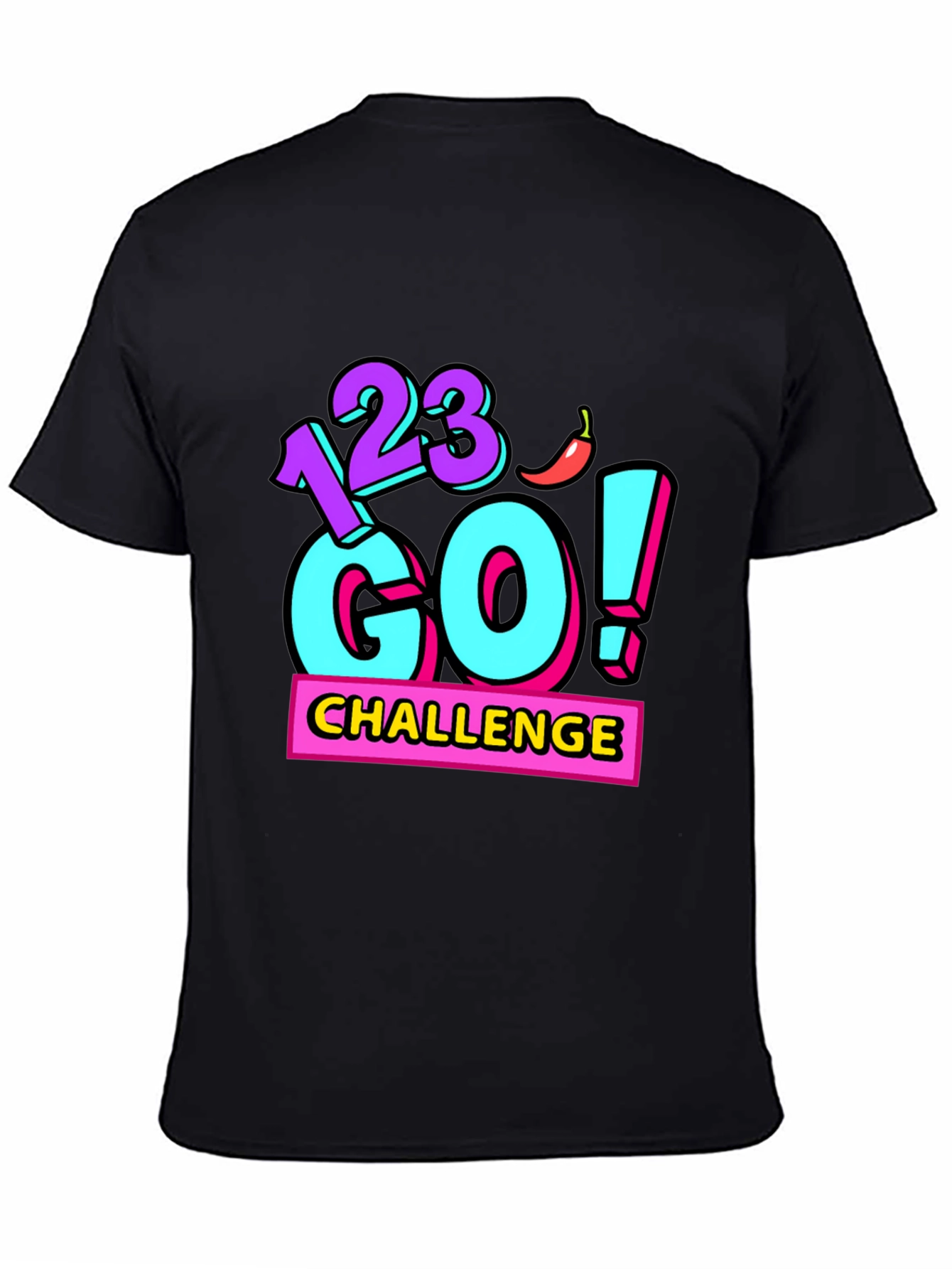 123 Go! Challenge Graphic T-Shirt