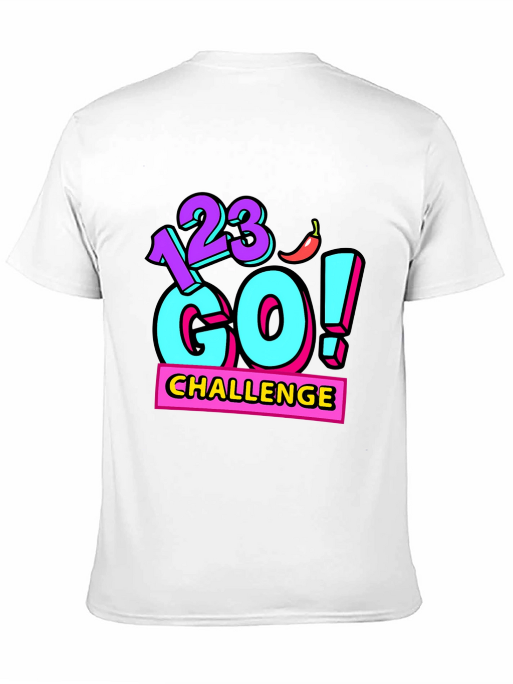 123 Go! Challenge Graphic T-Shirt
