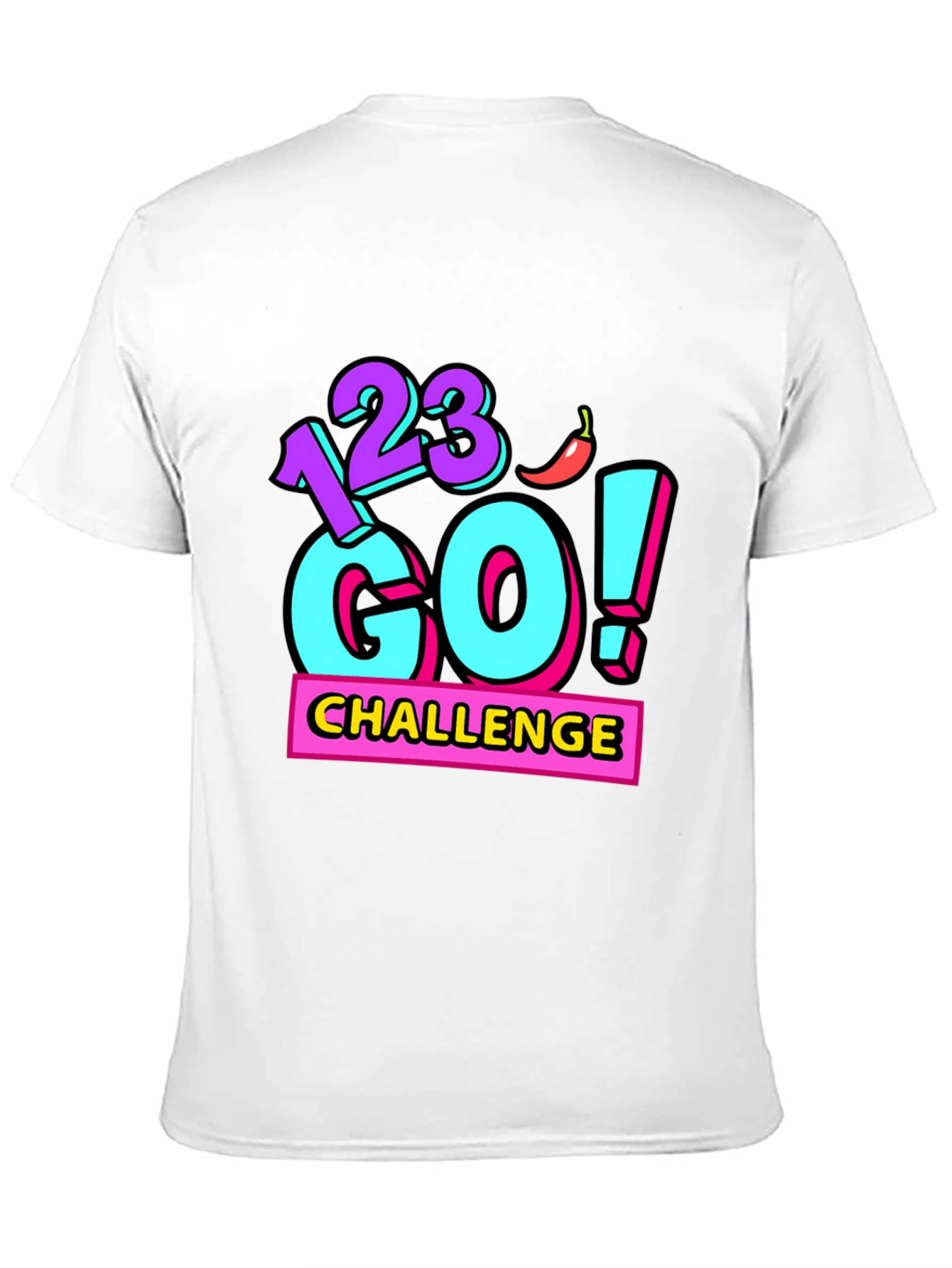 123 Go! Challenge Graphic T-Shirt