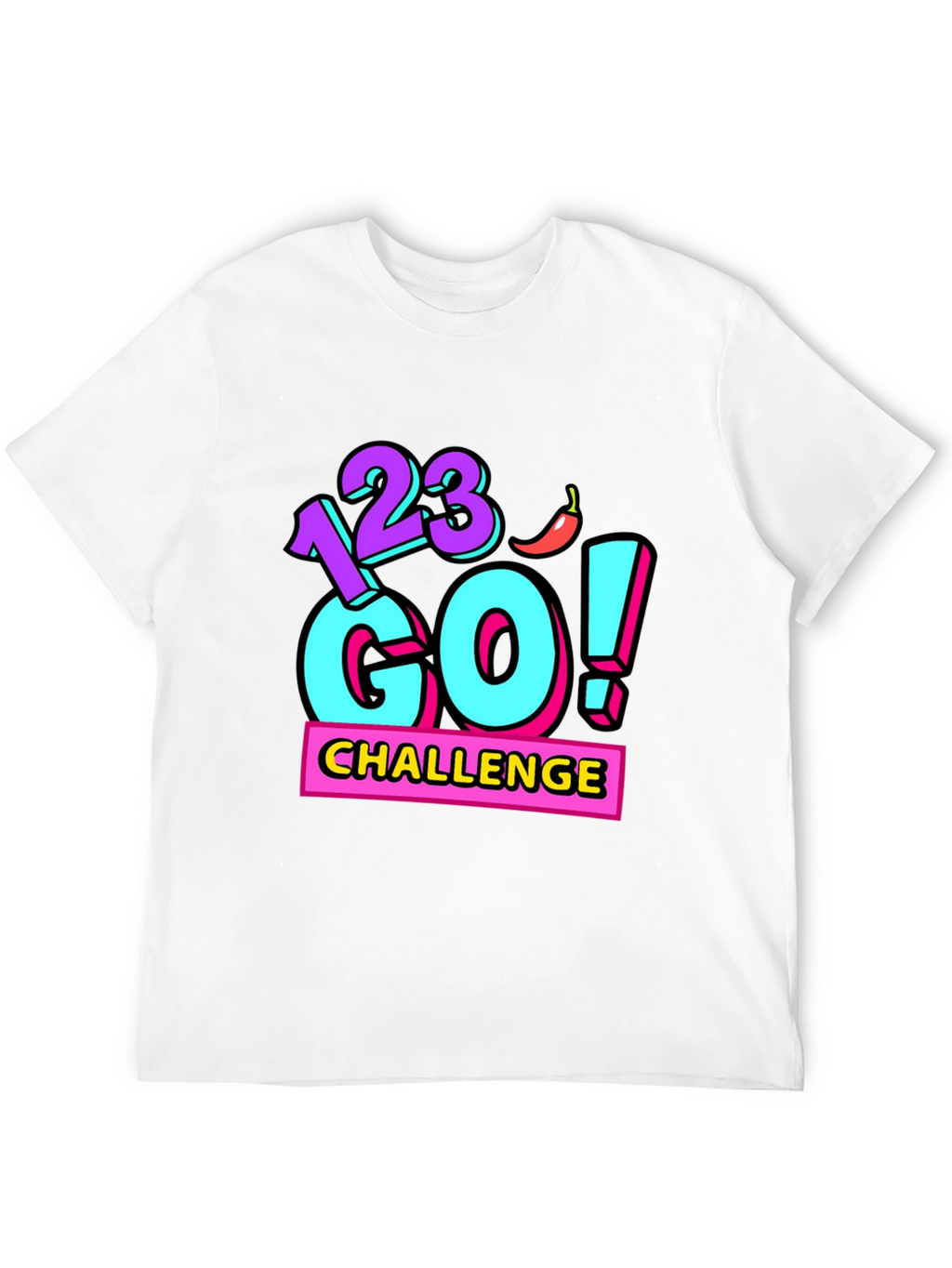 123 Go! Challenge Graphic T-Shirt