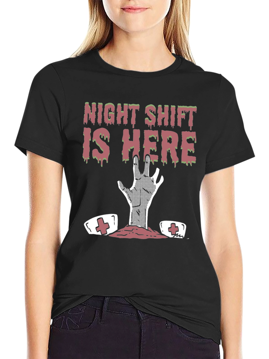 Night Shift Zombie Nurse T-Shirt