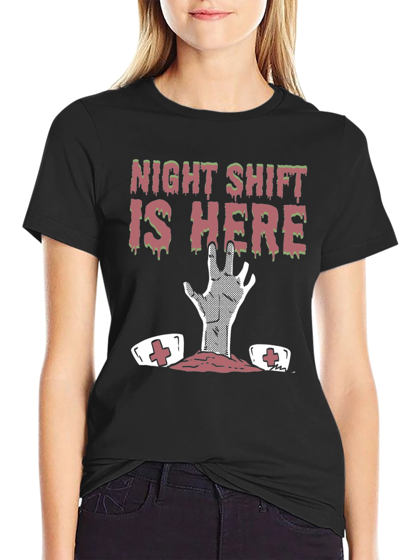 Night Shift Zombie Nurse T-Shirt
