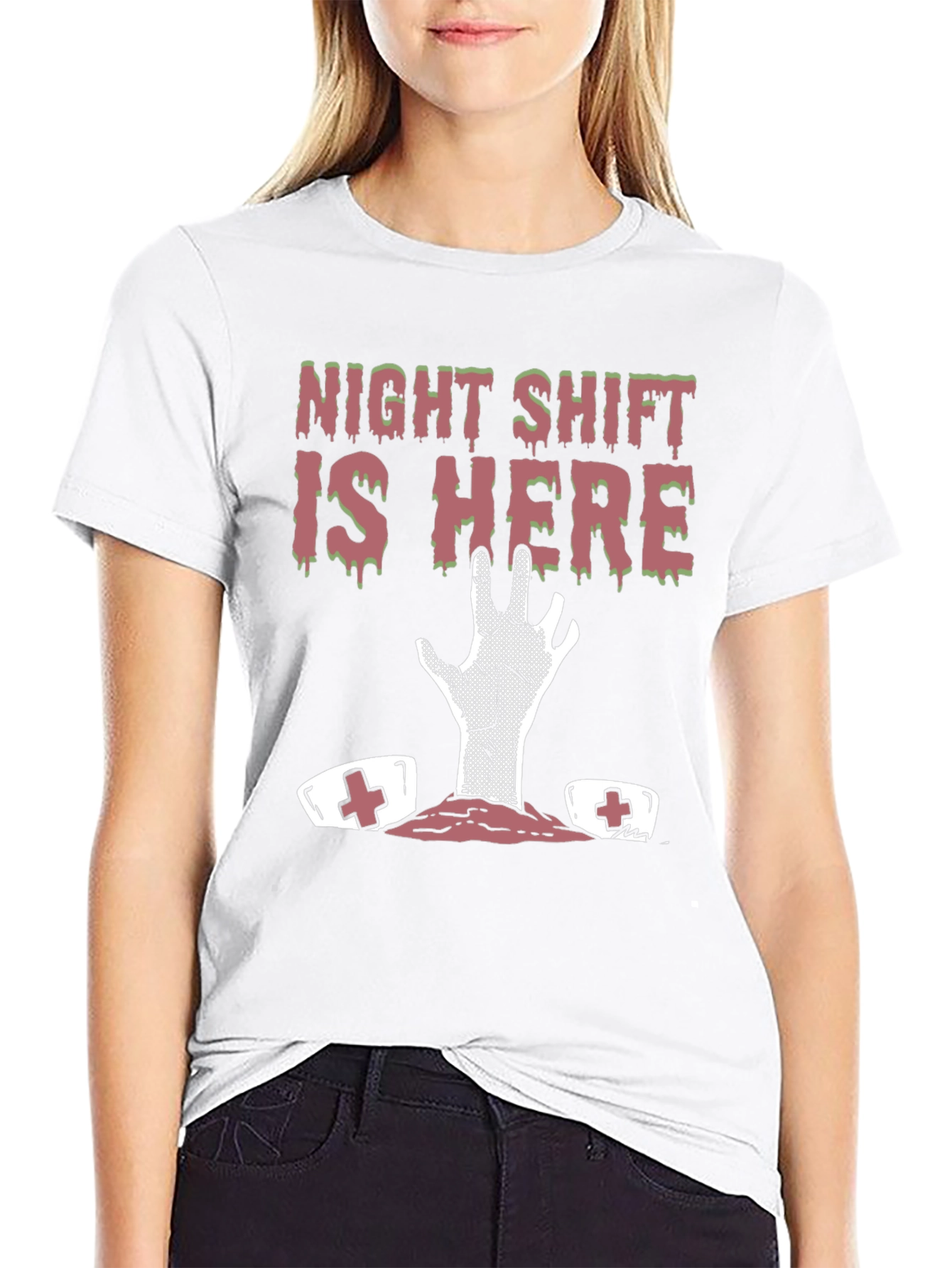 Night Shift Zombie Nurse T-Shirt