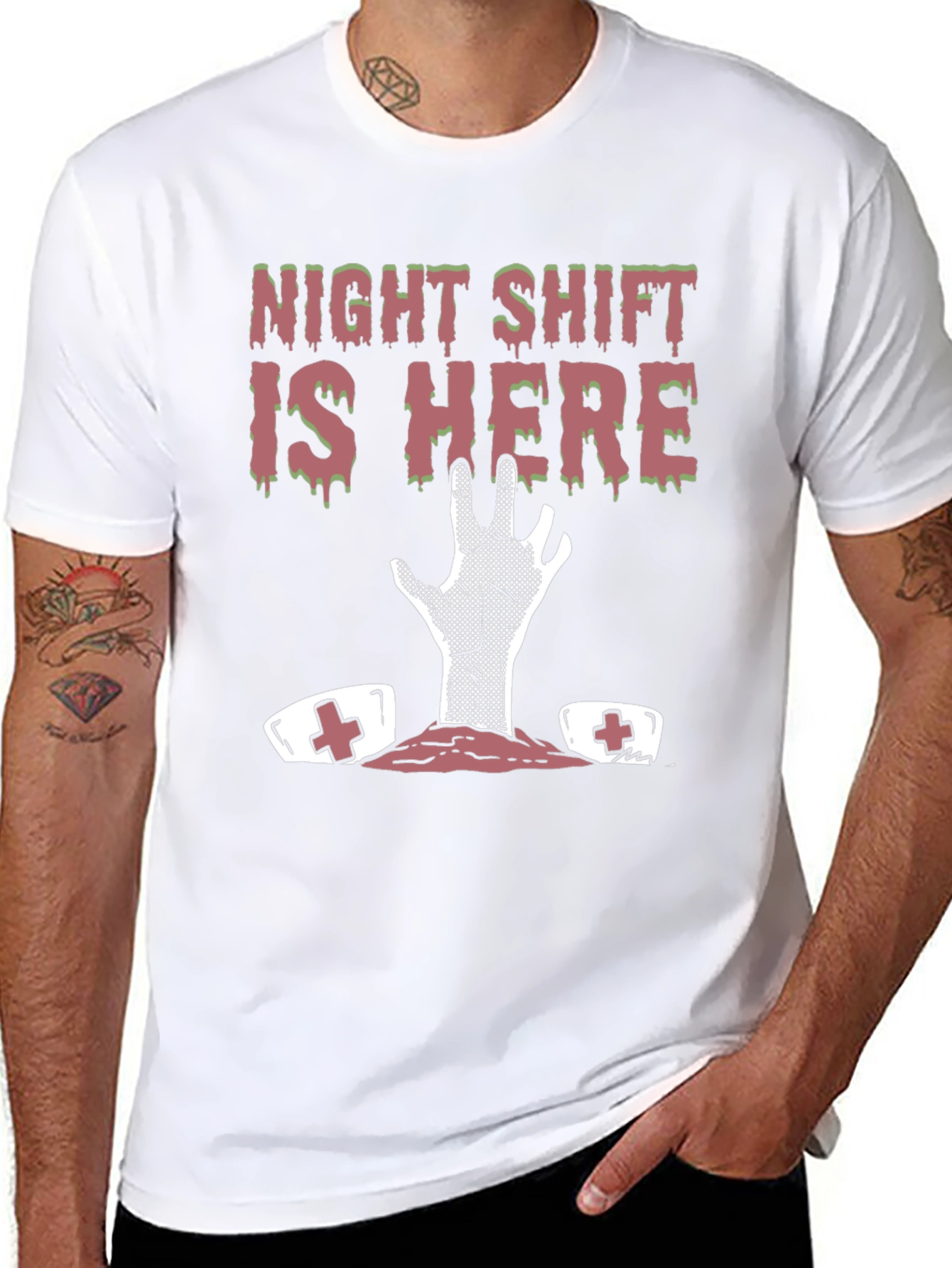 Night Shift Zombie Nurse T-Shirt