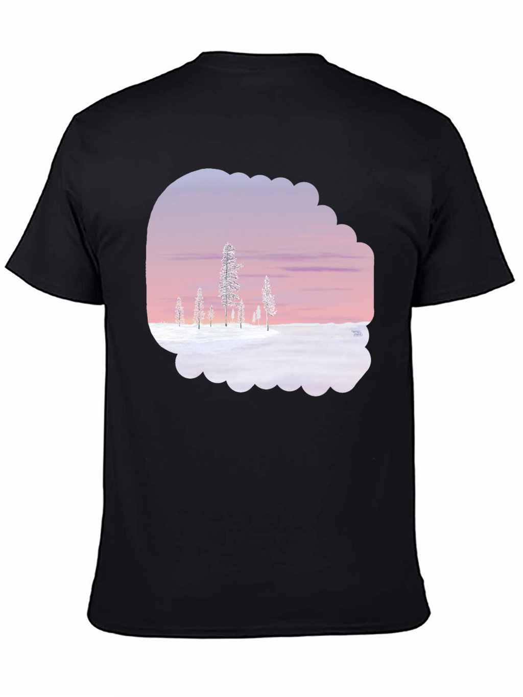 Winter Landscape Graphic Tee