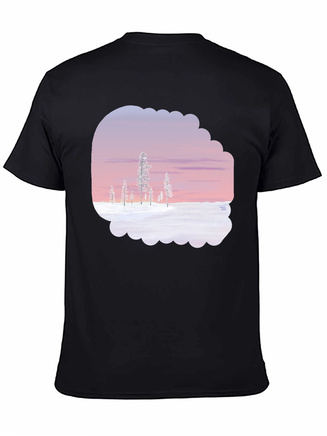 Winter Landscape Graphic Tee