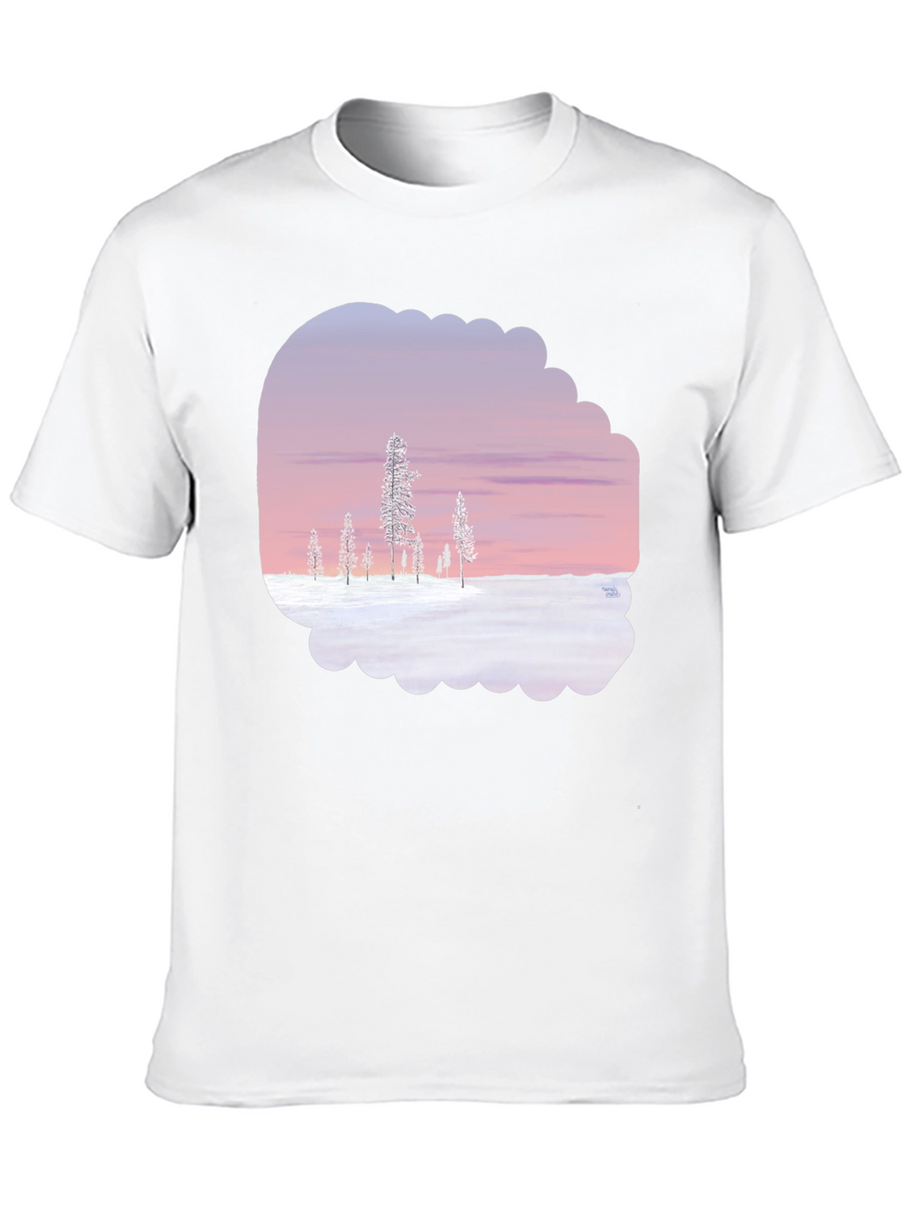 Winter Landscape Graphic Tee