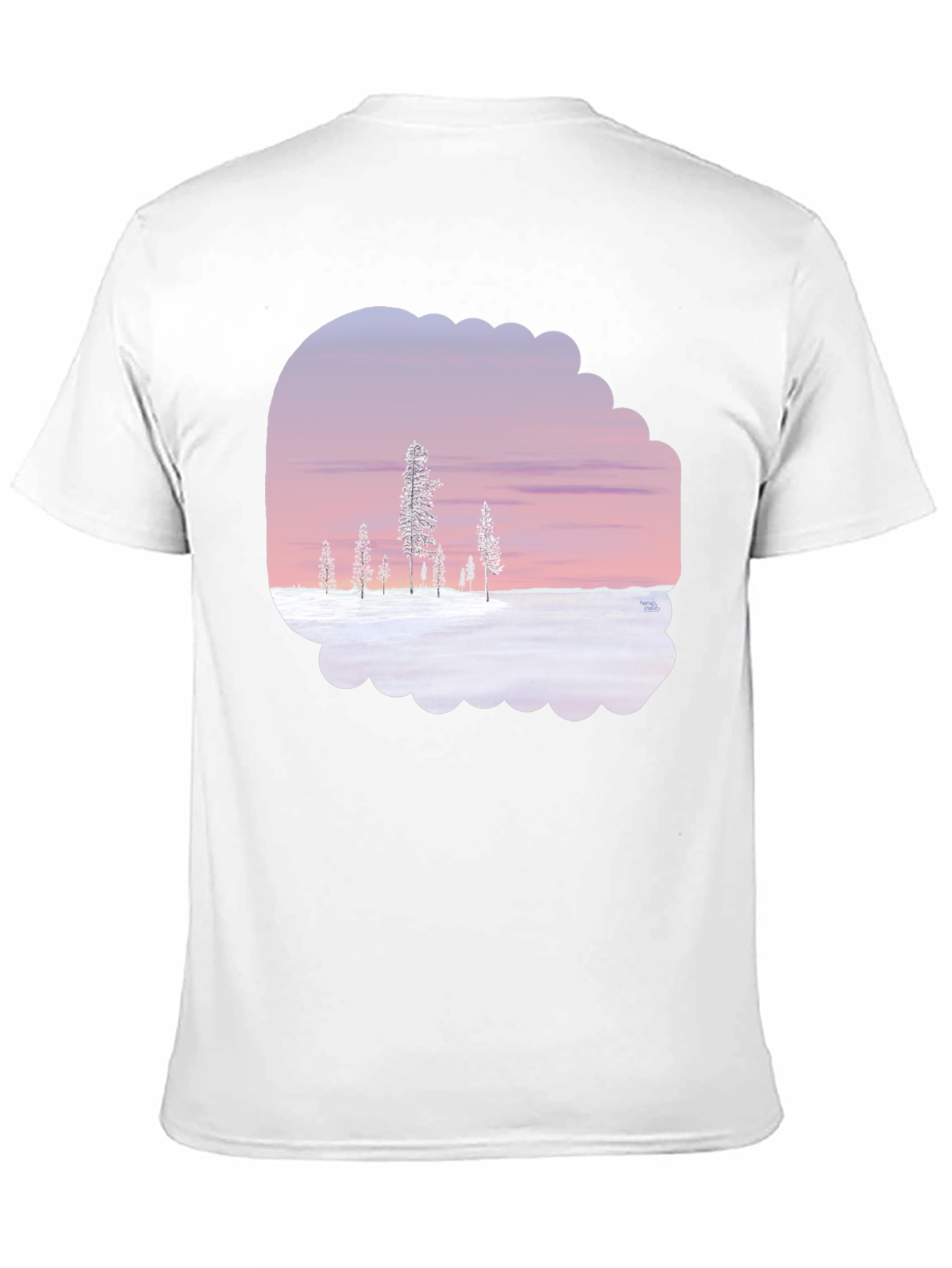 Winter Landscape Graphic Tee