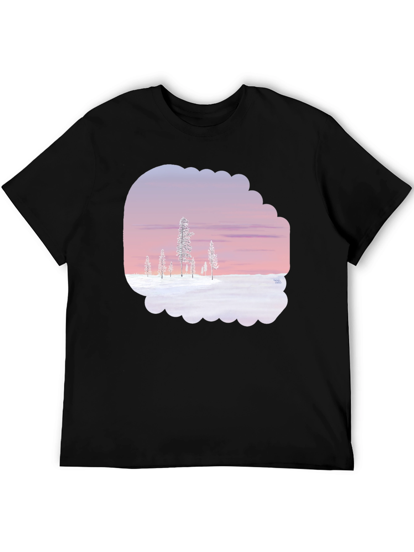 Winter Landscape Graphic Tee
