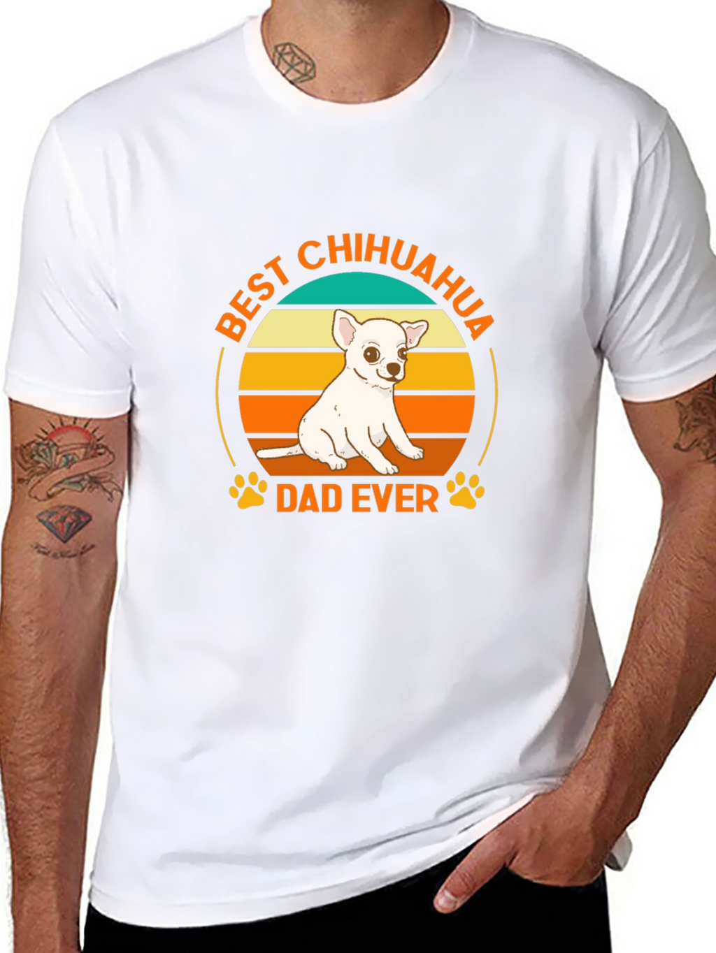 Best Chihuahua Dad Ever T-Shirt