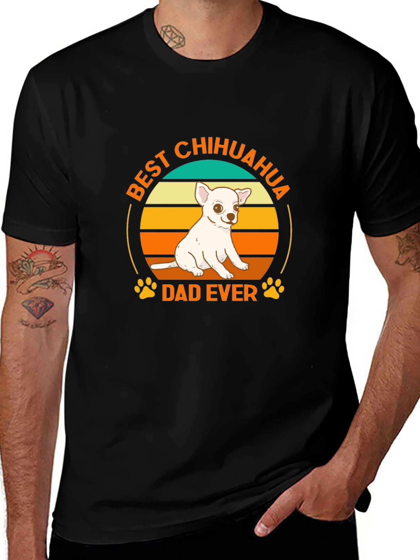 Best Chihuahua Dad Ever T-Shirt