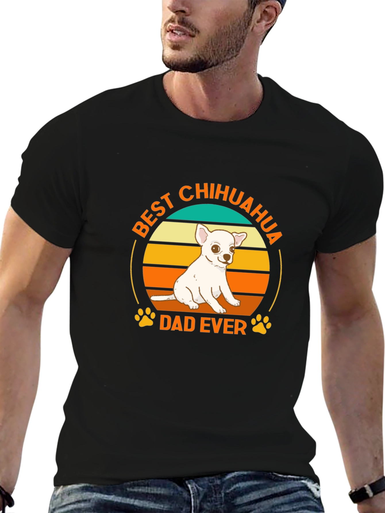 Best Chihuahua Dad Ever T-Shirt