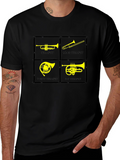 Musical Trumpet Variety Graphic Tee