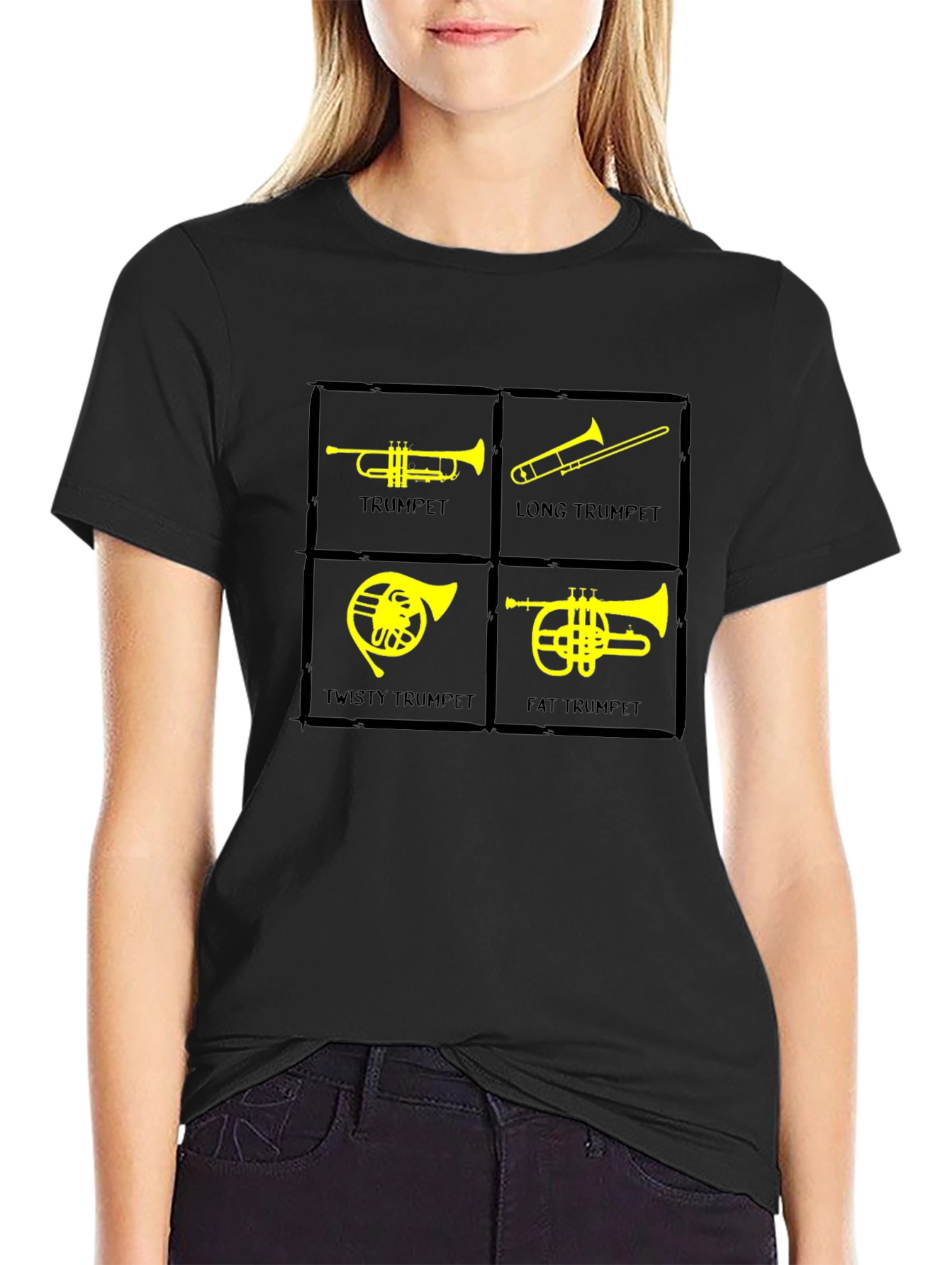 Musical Trumpet Variety Graphic Tee