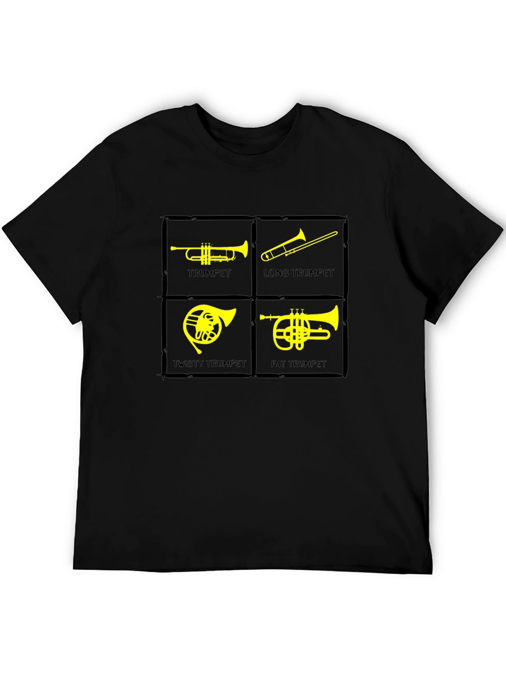 Musical Trumpet Variety Graphic Tee