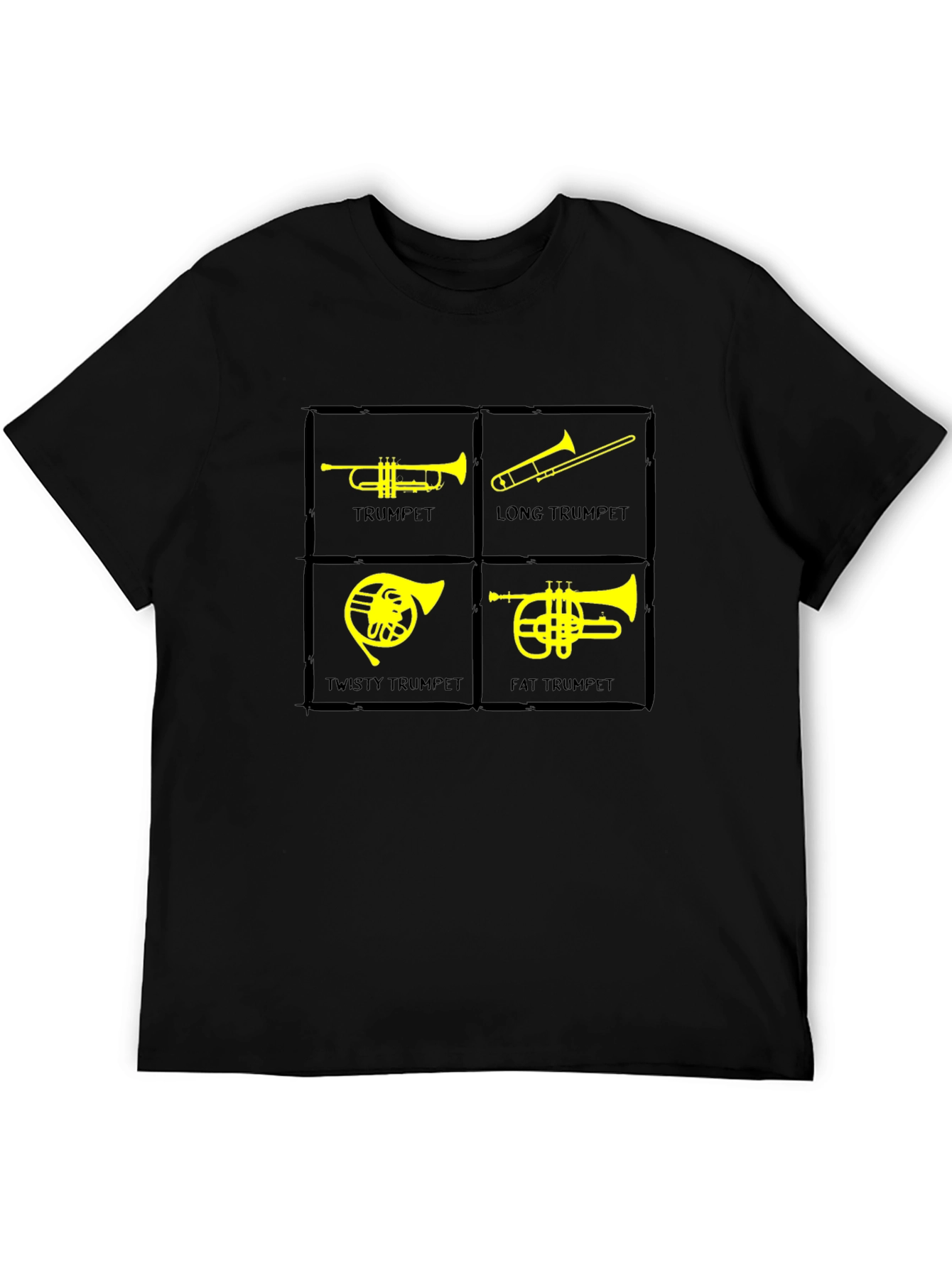Musical Trumpet Variety Graphic Tee