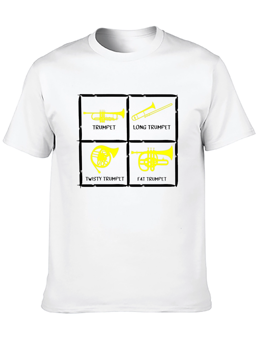 Musical Trumpet Variety Graphic Tee