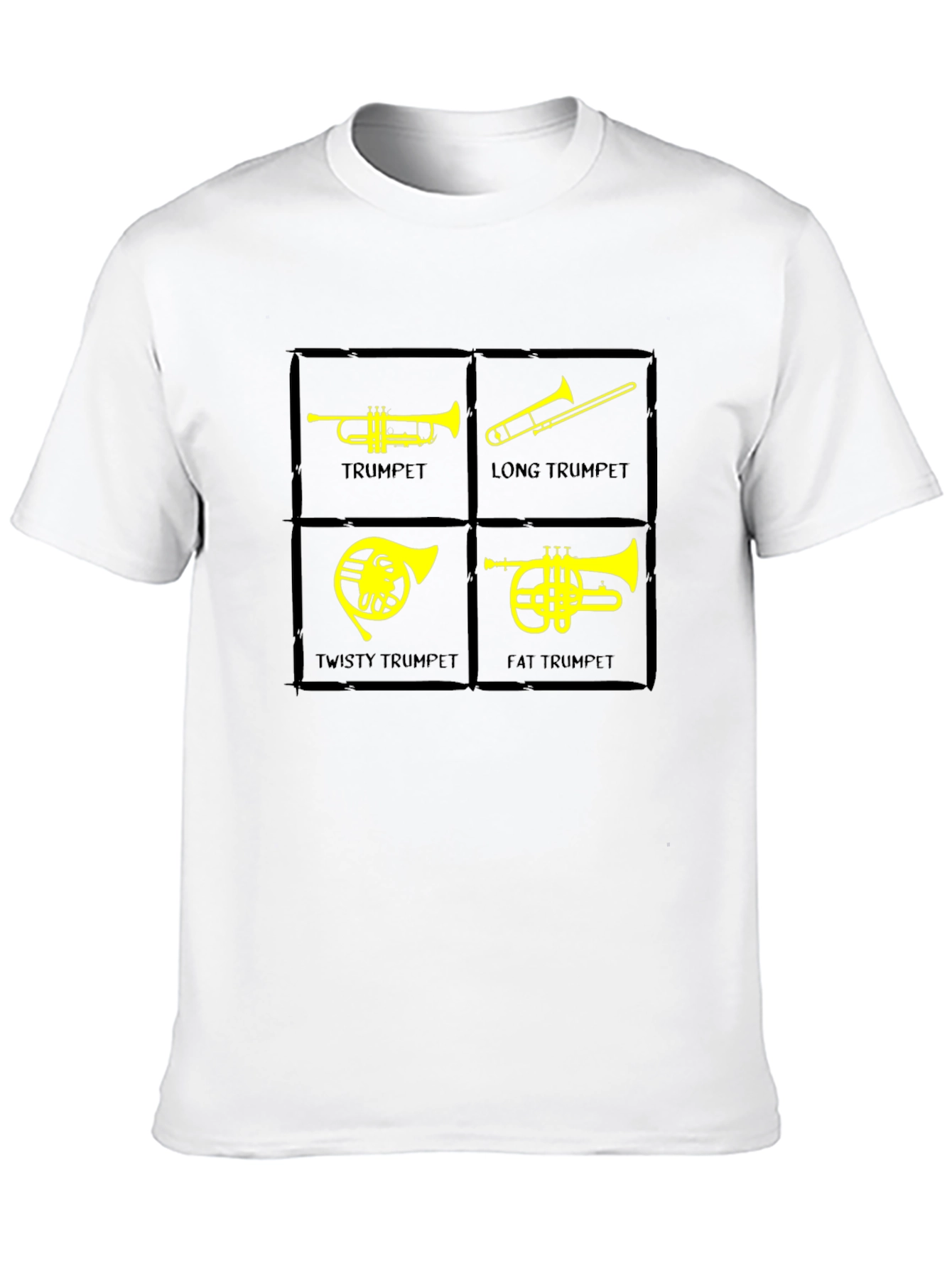 Musical Trumpet Variety Graphic Tee