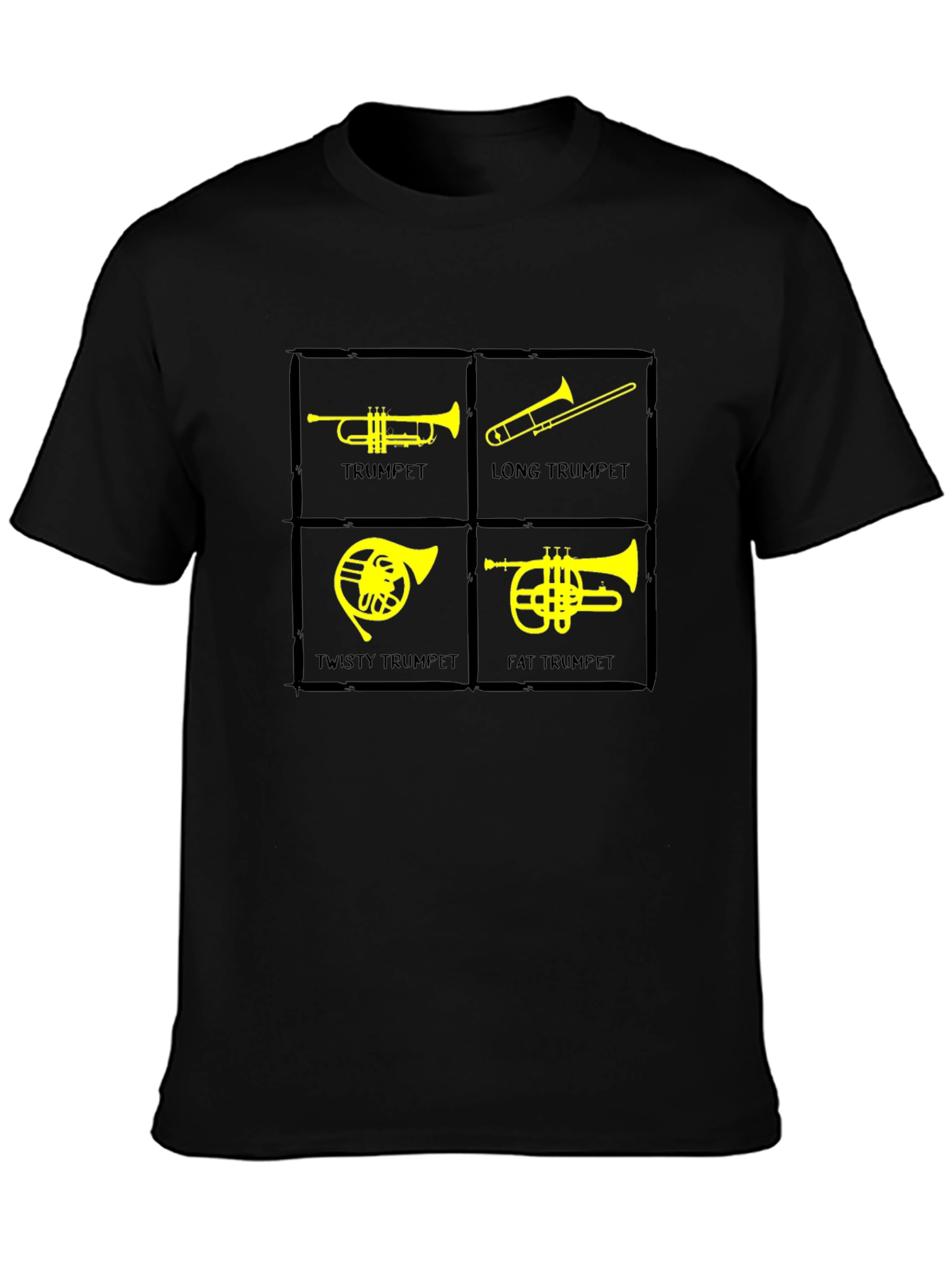 Musical Trumpet Variety Graphic Tee