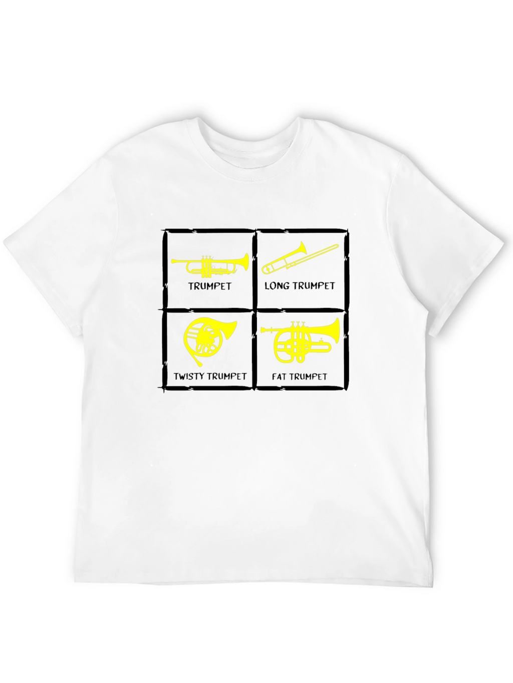 Musical Trumpet Variety Graphic Tee